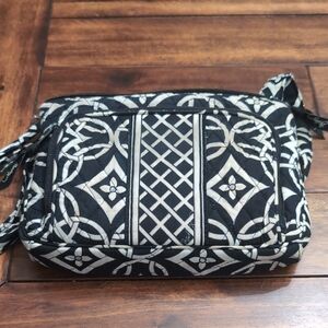 Vera Bradley Black and White Geometric Crossbody Bag